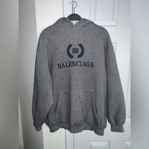 Balenciaga Crest Logo Hoodie